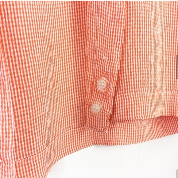 Vintage Short Sleeve Button Up Blouse - Picture 6 of 7